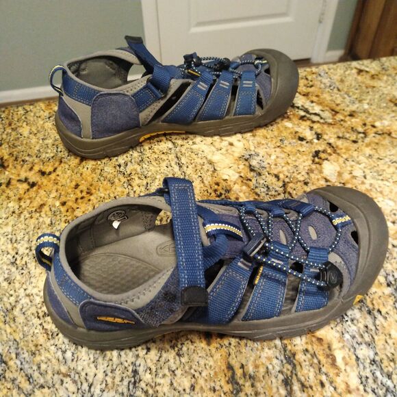 Keen Newport H2 Mens Boys Blue Gray Waterproof Adventure Sandals 1009962 Sz US 6 main image 10